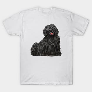 Dog - Puli - Black T-Shirt